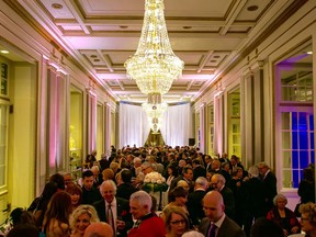 A sold-out event attracted an A-list crowd at the recent Château Ramezay Gala Heritage 375 at Le Windsor.
