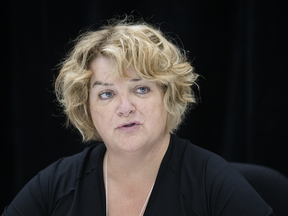 Annick Murphy, director of the directeur des poursuites criminelles et pénales (DPCP), says she will make the report into the SharQc prosecution public after meeting with prosecutors.