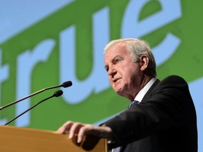 In this March 14, 2016, file photo, Craig Reedie, president of the World Anti-Doping Agency, WADA, speaks during a Symposium for Anti-Doping Organizations in Lausanne, Switzerland.