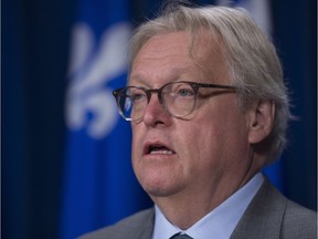 "When you lower your funding, there are consequences," Health Minister Gaétan Barrette told reporters on Tuesday. "They, in Ottawa, do not care about Canadians and they are there to reduce their participation in health care."