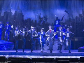 Mary Poppins was a hit at the Juste pour rire festival over the summer, and features some astonishing set pieces. The French version of the hit musical returns to Théâtre St-Denis from Dec. 8 to Jan. 7.