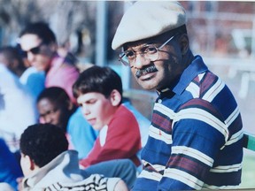 Montrealer Bobby White, founder of the Little Burgundy-based Westend Sports Association, died suddenly on Nov. 4. This is a 1985 file photo.