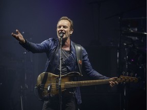 Every ticket bought online for Sting's tour will come with a download of his new album.