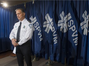 Montreal police director Philippe Pichet.