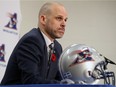 Alouettes president Mark Weightman during a news conference on November 7, 2016, to announce that GM Jim Popp will not return to the club.