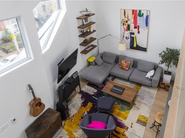 The living room. (Dario Ayala / Montreal Gazette)