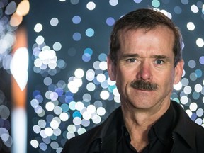 Canadian astronaut Chris Hadfield at the Montreal planetarium in 2014.