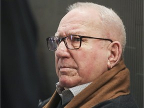 Bernard Trépanier at the Montreal courthouse on Thursday, Nove. 21, 2016.