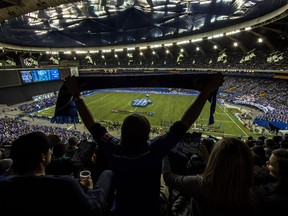 The Olympic Stadium was sold out for tonight's MLS playoff match between the Montreal Impact and Toronto FC in Montreal, on Tuesday, November 22, 2016.