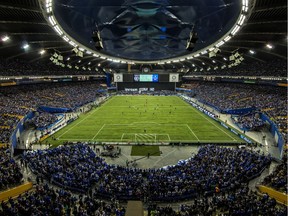 The Olympic Stadium was sold out for tonight's MLS playoff match between the Montreal Impact and Toronto FC in Montreal, on Tuesday, November 22, 2016.