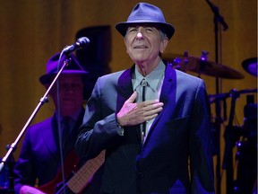 Montreal musicians and writers will pay homage to Leonard Cohen at the Rialto Theatre on Dec. 15.