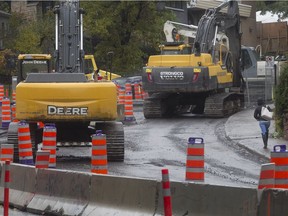 Atwater Ave. above Sherbrooke St. on Thursday, Nov. 3, 2016.