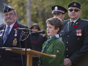 Citizens and dignitaries gathered in Beaconsfield to remember, Nov. 6.