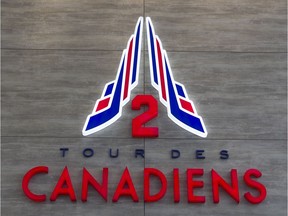 Logo of the Tour des Canadiens 2. (Pierre Obendrauf / MONTREAL GAZETTE)