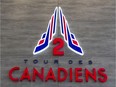 Logo of the Tour des Canadiens 2. (Pierre Obendrauf / MONTREAL GAZETTE)