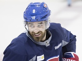 “It seems that whenever I make a mistake, I sit,” Canadiens' Greg Pateryn says.