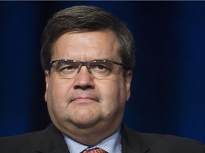 in 2014, Montreal Mayor Denis Coderre asked police brass to look into how La Presse journalist Patrick Lagacé learned Coderre had, two years earlier, been given a $444 ticket for not having renewed his vehicle registration. (Graham Hughes/THE CANADIAN PRESS)