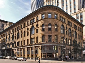 The Birks building in downtown Montreal.