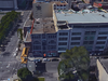 A Google Earth image showing the Ãdifice Robillard at 974 St-Laurent Blvd. in downtown Montreal.