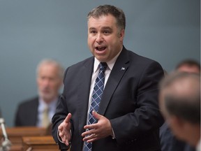 Sébastien Proulx in June: The Education Minister told reporters earlier this year that he would use the powers granted to him in Bill 105 only in "exceptional cases."