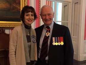 Teresa Dellar, executive director and co-founder of the West Island Palliative Care Residence, was awarded the Meritorious Service Cross (Civil Division) by His Excellency the Right Hon. David Johnston, Governor General of Canada, on Nov. 25 for her contribution to palliative care in Canada and the community.