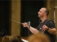 Yannick Nézet-Séguin conducts the Orchestre Metropolitain in a recording session for Deutsche Grammophon at Église Très-Saint-Nom-de-Jésus.