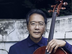 Yo-Yo Ma will play Bach's Cello Suites No. 4, 5 and 6 in the Maison symphonique on Dec. 2. The Montreal Bach Festival, marking its 10th year, runs from Nov. 18 to Dec. 4.