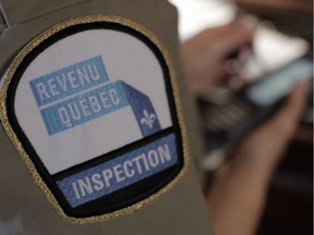 A Revenue Quebec inspector's patch.