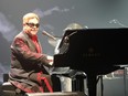 Elton John performs at the SSE Arena in Belfast, Northern Ireland, on Dec. 2, 2016.