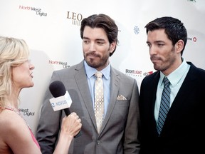 Jonathan Scott, host of the Property Brothers, on the red carpet at the Leo Awards in 2011.
