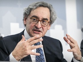 Caisse CEO Michael Sabia has not disclosed how much it will cost to ride the proposed REM train.