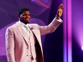 “It was pretty emotional, having all those people being there to support me,” P.K. Subban says of hosting the All-Star Just for Laughs gala on Aug. 1.