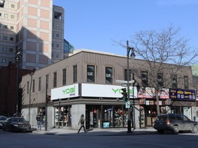 The city of Montreal has won a court ruling that allows it to expropriate the building on the corner of Mackay and Ste-Catherine W. to build a park.