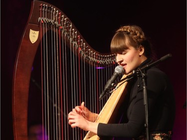 Emilie & Ogden perform at the tribute concert for Leonard Cohen in Montreal on Thursday December 15, 2016.