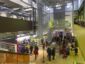 The N.D.G. Cultural Centre and Benny Library in Montreal Saturday, February 6, 2016 at an open door event: The library will be closed eight out of 12 days over the holiday period.