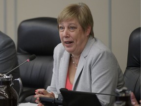 "I don't think I've done anything worthy of resignation," Lester B. Pearson School Board chairman Suanne Stein Day said. "I'm committed to this school board and I very much intend to fulfill that commitment."