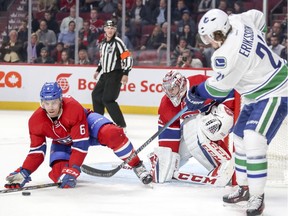 Canadiens defenceman Shea Weber and goalie Carey Price are major reasons why the Canadiens have been near the top of the NHL standings this season.