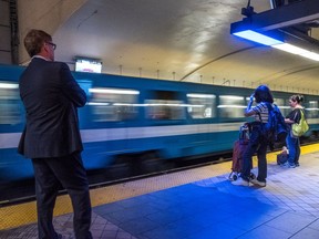 The entire Montreal métro was conceived and built to be run in a tunnel sealed away from the elements. It's not only the rubber tires that could be problematic, but all the electrical systems running throughout the tunnels, according to several planners who built the métro.
