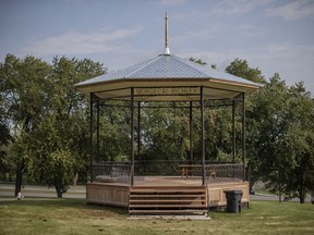 The Mordecai Richler Pavilion atop Mount Royal was finally finished in September – 15 years after his death.