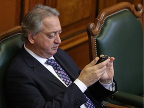 Oct. 22, 2012: Borough mayor of  Lachine Claude Dauphin at Montreal City Hall.