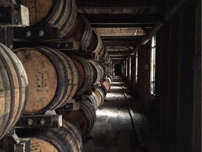 Much of the flavour in whisky comes from the barrel. Bourbon tends to age faster due to the warmer temperatures in the southern United States.