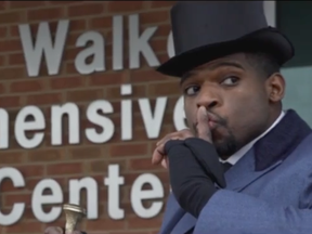 Nashville Predators defenceman P.K. Subban surprises some sick kids in Tennessee.