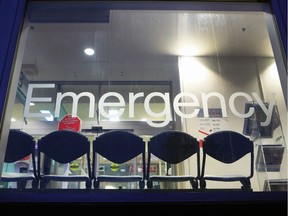 The emergency room at the Montreal General Hospital.
