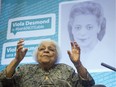 Wanda Robson speaks about her sister, Viola Desmond, during an interview in Gatineau on Thursday, December 8, 2016. Desmond will be the first Canadian woman on a Canadian banknote.