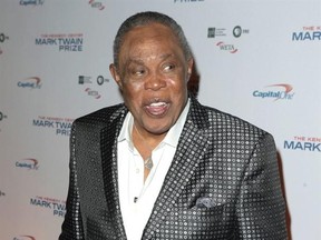 FILE - This Oct. 18, 2015 file photo shows Sam Moore at the Kennedy Center for the Performing Arts for the 18th Annual Mark Twain Prize for American Humor in Washington. Moore, of the Rock and Roll Hall of Fame soul duo Sam and Dave, has been added to President-elect Donald Trump‚Äôs inauguration ceremony. He will perform at the Make America Great Again! Welcome Celebration on Thursday, Jan. 19. (Photo by Owen Sweeney/Invision/AP, File)