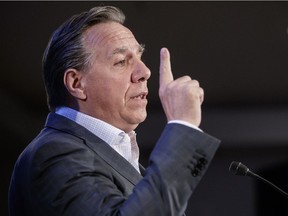 CAQ leader Francois Legault.