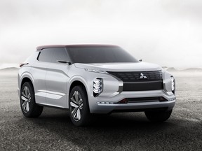 This Mitsubishi concept car will be unveiled at the Auto Show.