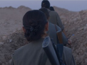 Zaynê Akyol's documentary Gulîstan, Land of Roses tracks a small group of guerrillas deep in the hills of Kurdistan as they prepare to engage in conflict.
