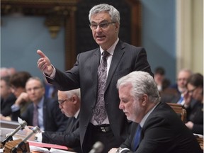 "Certainly not," Liberal house leader Jean-Marc Fournier told reporters when asked whether 123 and 133 can be adopted before the house recesses June 16.