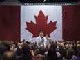 Prime Minister Justin Trudeau speaks during a town hall in Halifax on Monday, January 16, 2017.